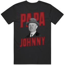Papa Johnny Torrio   Chicago Mobster Mens Soft Cotton Tee T Shirt