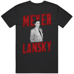 Meyer Lansky New York Mobster Mens Soft Cotton Tee T Shirt