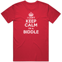 Biddle I Can't Keep Calm Parody Mens Soft Cotton Tee T Shirt