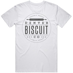 Denver Biscuit Company Denver Colorado Restaurants Food Fan Lover Foodie Mens Soft Cotton Tee T Shirt