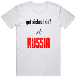Valeri Nichushkin Russia Got Hockey Mens Soft Cotton Tee T Shirt