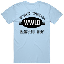 What Would Liebig Do Wwjd Parody Custom Name Mens Soft Cotton Tee T Shirt