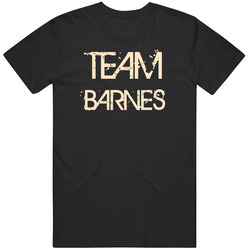Team Sports Last First Name Barnes Mens Soft Cotton Tee T Shirt
