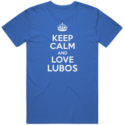 Keep Calm And Love Lubos Pride Name Mens Soft Cotton Tee T Shirt