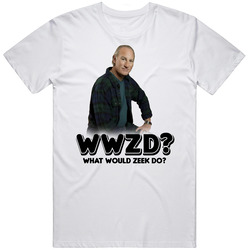 Wwzd What Would Zeek Braverman Do Parenthood Tv Show Dad Mens Soft Cotton Tee T Shirt