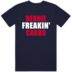 Bernie Carbo Cleveland Baseball Sports Freakin Mens Soft Cotton Tee T Shirt