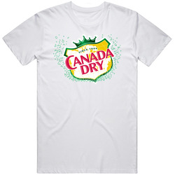 Canada Dry Ginger Ale Best Soda Of All Time Soft Drink Lovers Mens Soft Cotton Tee T Shirt