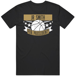 Jr Smith For President New Orleans Basketball Player Funny Sports Fan Mens Soft Cotton Tee T Shirt