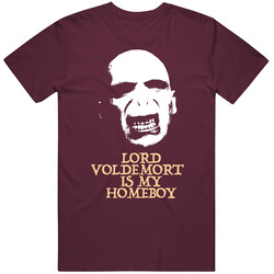 Lord Voldemort Is My Homeboy Harry Potter Movie Villain Mens Soft Cotton Tee T Shirt