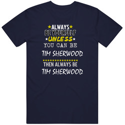 Tim Sherwood Tottenham Always Be Yourself Soccer Futbol Epl Sports Premier League Mens Soft Cotton Tee T Shirt