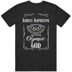 Kirill Kaprizov Olympic Athletes From Russia Genuine Olympic God Whiskey Logo Parody Pyeongchang 2018 Fan Mens Soft Cotton Tee T Shirt