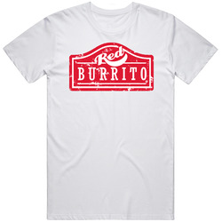 Red Burrito Mexican Restaurant Food Mens Soft Cotton Tee T Shirt