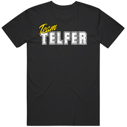 Team Telfer Cool Custom Family Sports Last Name Reunion Mens Soft Cotton Tee T Shirt
