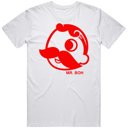 Mr Boh Bohemian Lager Retro Beer Logo Mens Soft Cotton Tee T Shirt