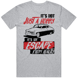 1949 Mercury Coupe It's Not A Hobby Escape Reality Car Worn Look Mens Soft Cotton Tee T Shirt