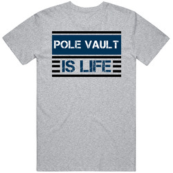 Pole Vault Sport Is Life Athletic Mens Soft Cotton Tee T Shirt