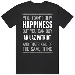 Buy An Uaz Patriot Happiness Car Lover Mens Soft Cotton Tee T Shirt