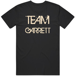 Team Sports Last First Name Garrett Mens Soft Cotton Tee T Shirt