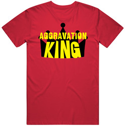 Aggravation King Sports And Hobbies Master Mens Soft Cotton Tee T Shirt