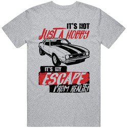 1968 Chevy Camaro It's Not A Hobby Escape Reality Car Worn Look Mens Soft Cotton Tee T Shirt