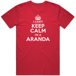 Aranda I Can't Keep Calm Parody Mens Soft Cotton Tee T Shirt