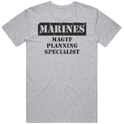 Magtf Planning Specialist Marines Mens Soft Cotton Tee T Shirt