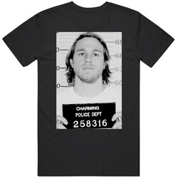 Jax Teller Mugshot Sons Of Anarchy Fan Mens Soft Cotton Tee T Shirt