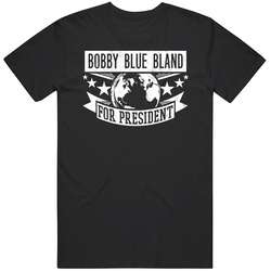 Bobby Blue Bland For President Rock And Roll Hall Of Fame Mens Soft Cotton Tee T Shirt