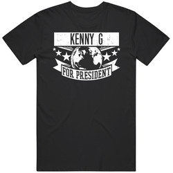 Kenny G For President Hollywood Walk Of Fame Mens Soft Cotton Tee T Shirt