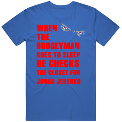 Jonas Jerebko Detroit Michigan Sports Boogeyman Mens Soft Cotton Tee T Shirt