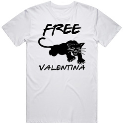 Free Valentina Black Panther Party Free Huey Parody Mens Soft Cotton Tee T Shirt