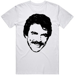 Thomas Magnum P.i. Tom Selleck 80s Tv Show Character Fan Mens Soft Cotton Tee T Shirt
