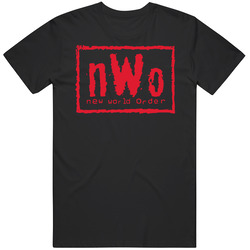 New World Order Nwo Wrestling Wolfpack Mens Soft Cotton Tee T Shirt