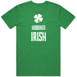 Hoboken Irish St Patricks Day St Patrick Day Funny Mens Soft Cotton Tee T Shirt