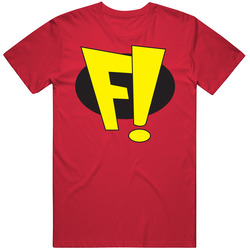 Freakazoid Symbol 90s Kids Tv Show Cartoon Mens Soft Cotton Tee T Shirt