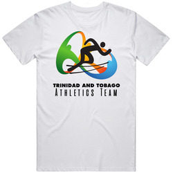 Trinidad And Tobago Athletics Team Rio 2016 Olympic Event Logo Mens Soft Cotton Tee T Shirt