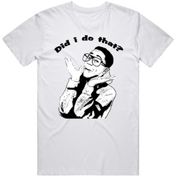 Did I Do That Steve Urkel Family Matters 90s Tv Show Fan Mens Soft Cotton Tee T Shirt