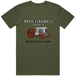 Hoyt-clagwell Tractor Co Green Acres Mens Soft Cotton Tee T Shirt