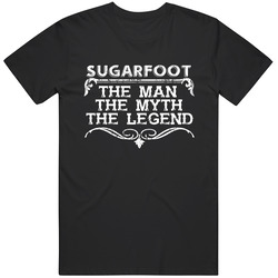 Sugarfoot Man Myth Legend Vintage Grunge Style Cool Name Mens Soft Cotton Tee T Shirt