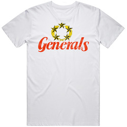 New Jersey Generals Usfl Defunct Football Team Worn Look Mens Soft Cotton Tee T Shirt