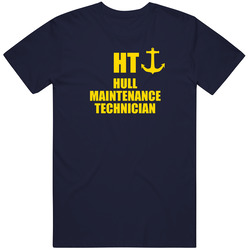 Hull Maintenance Technician Ht Us Navy Mens Soft Cotton Tee T Shirt