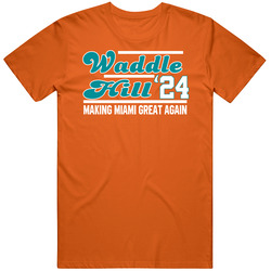 Waddle Hill '24 Tyreek Jaylen  Fan Mens Soft Cotton Tee T Shirt