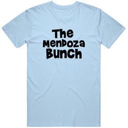 Retro Tv Parody Mendoza Bunch Family Reunion Last Name Surname Mens Soft Cotton Tee T Shirt