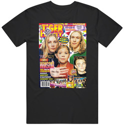 Tiger Beat Teen Magazine Cover Vintage Hanson Issue Mens Soft Cotton Tee T Shirt