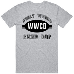 What Would Cher Do Wwjd Parody Custom Name Mens Soft Cotton Tee T Shirt
