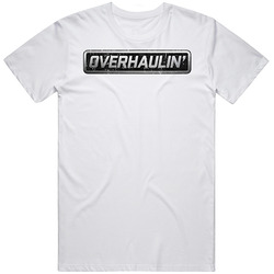 Overhaulin Automobile Car Truck Motorcycle Cool Distressed Style Brand Logo Emblem Mens Soft Cotton Tee T Shirt