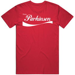 Parkinson Enjoy Cola Parody Custom Name Mens Soft Cotton Tee T Shirt
