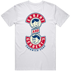 Erbert And Gerberts Sandwhich Restaurant Mens Soft Cotton Tee T Shirt