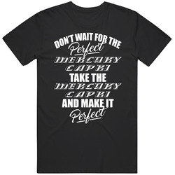 Mercury Capri Dont Wait For A Perfect Car Make The Car Perfect Car Lovers Mens Soft Cotton Tee T Shirt