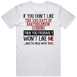 If You Don' T Like The 500 Hats Of Bartholomew Cubbins You Won't Like Me Novel Character Mens Soft Cotton Tee T Shirt
